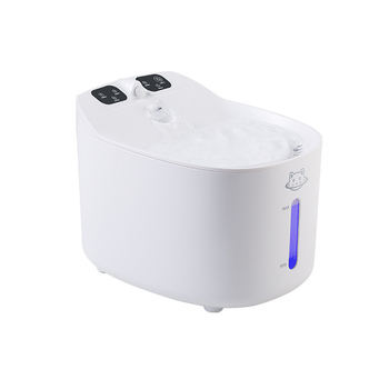 Диспенсър за вода за котки, питейна вода за кучета, домашни любимци, автоматичен циркулационен диспенсър за питейна вода за котки, течаща купа за вода, поилка за вода