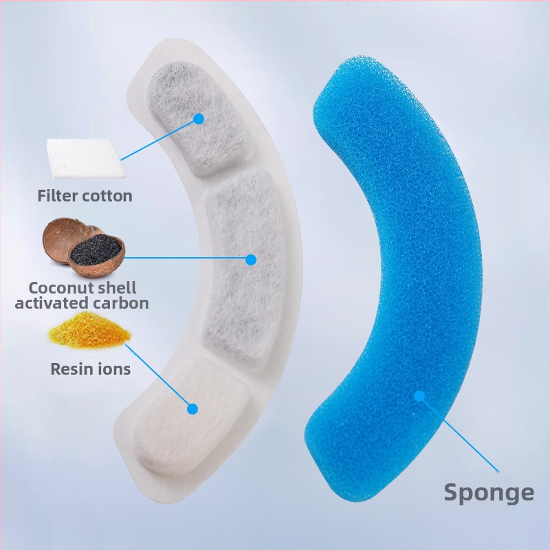 Диспенсър за вода за котки, питейна вода за кучета, домашни любимци, автоматичен циркулационен диспенсър за питейна вода за котки, течаща купа за вода, поилка за вода