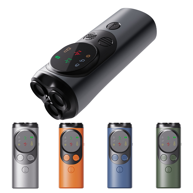 Naujas tarpvalstybinis ultragarsinis diržas šunų stebėjimui, lojimo stabdiklis, apšvietimas, mirksinti šviesa, siunčianti šviesą, „Three Pro“ šunų dresuotojai