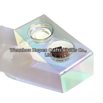 Amazon Pet Bowl Dog Bowl Cat Bowl Food Basin Ακρυλικό Stand Display Storage Rack Wet and Dry Ξεχωριστός τροφοδότης