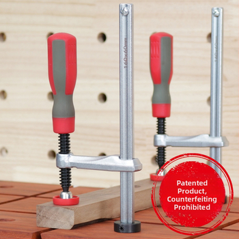 Medienos apdirbimo stalo presas 【Maža didmeninė prekyba】 Plastikinės rankenos medienos apdirbimo greito presavimo spaustukas