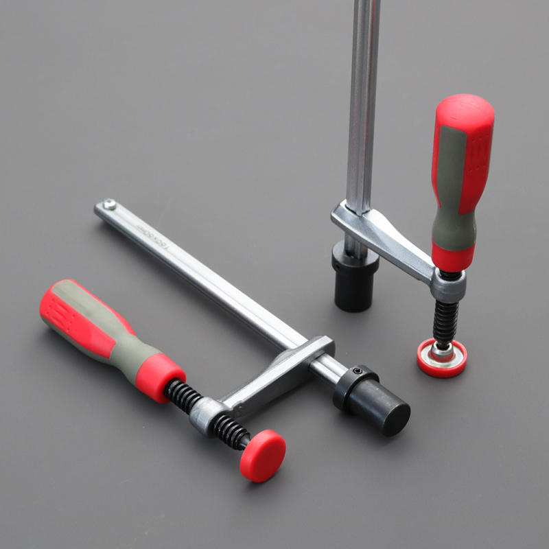 Puidutöötlemise lauapress 【Väike hulgimüük】 Plastkäepidemega puidutöötlemise kiirpressklamber