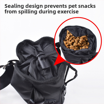 Φορητή τσάντα σνακ για κατοικίδια για εκπαίδευση σκύλων εξωτερικού χώρου, πολυλειτουργική τσάντα μέσης για αναζήτηση τροφής, ανταμοιβή απόδοσης για σκύλους