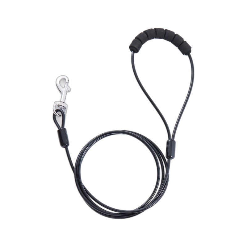 Σχοινί έλξης με αλυσίδα για σκύλους που δεν δαγκώνει, σχοινί από ατσάλι, σχοινί για σκύλους, είδη κατοικίδιων, σχοινί που δεν δαγκώνει, Amazon, πολλαπλά μεγέθη σε απόθεμα