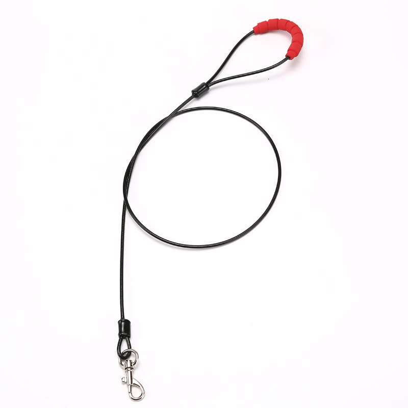 Σχοινί έλξης με αλυσίδα για σκύλους που δεν δαγκώνει, σχοινί από ατσάλι, σχοινί για σκύλους, είδη κατοικίδιων, σχοινί που δεν δαγκώνει, Amazon, πολλαπλά μεγέθη σε απόθεμα