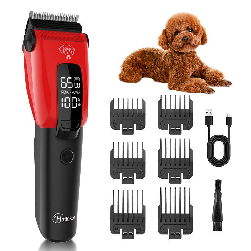 Електрическа машинка за подстригване за домашни любимци, електрическа машинка за подстригване за кучета, самобръсначка за котки, машинка за подстригване за кучета, крос-гранична машинка