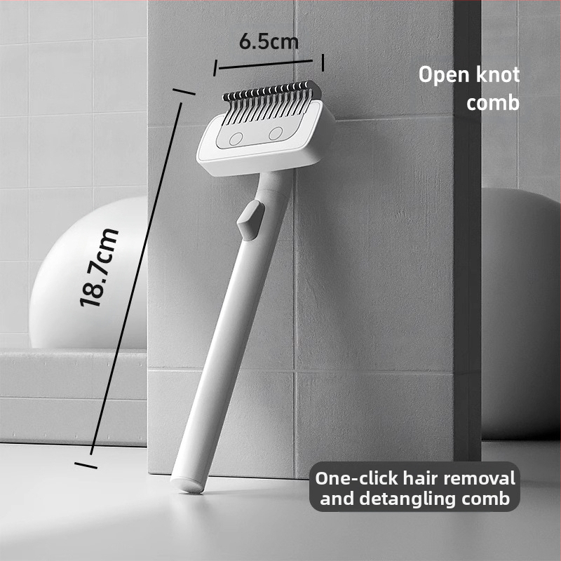 Гребен за разплитане на домашни любимци Тънък гребен Гребен за кучета Гребен за котки Гребен за премахване на косми Гребен за кучета и котки Гребен за премахване на косми Гребен за кучета и котки