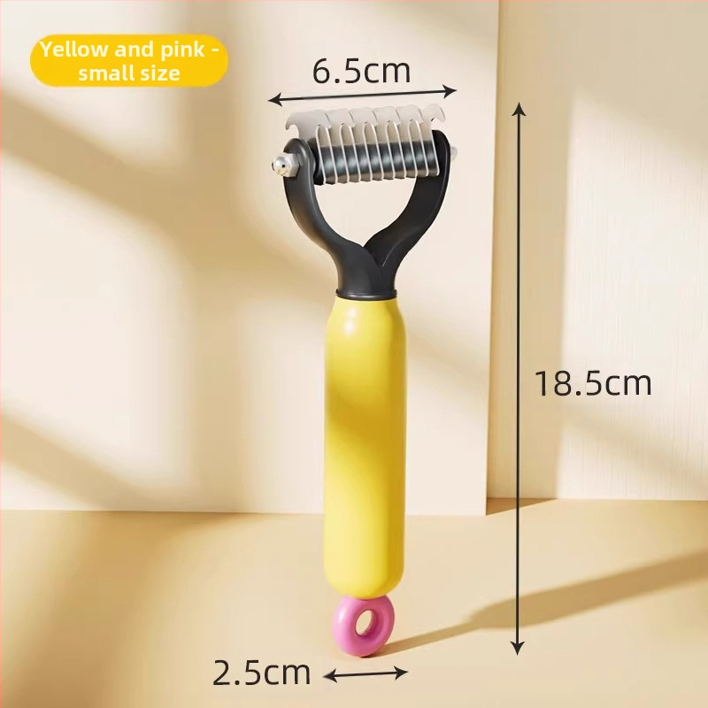 Гребен за разплитане на домашни любимци Тънък гребен Гребен за кучета Гребен за котки Гребен за премахване на косми Гребен за кучета и котки Гребен за премахване на косми Гребен за кучета и котки