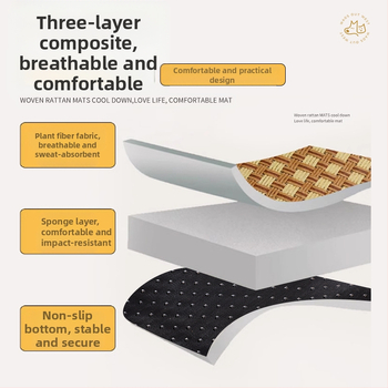 Καλοκαιρινό χαλάκι κρύο μικρό χαλάκι σκύλου χαλάκι γάτας υπερμεγέθη χαλάκι μπαστούνι αναπνεύσιμο ρείθρο προμήθειες κατοικίδιων ζώων χονδρικής