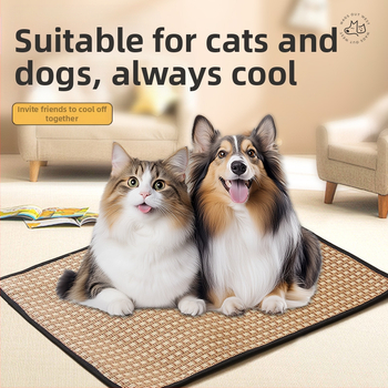 Καλοκαιρινό χαλάκι κρύο μικρό χαλάκι σκύλου χαλάκι γάτας υπερμεγέθη χαλάκι μπαστούνι αναπνεύσιμο ρείθρο προμήθειες κατοικίδιων ζώων χονδρικής
