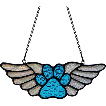 Tarpvalstybinis naujas produktas, angelo sparnai, naminių gyvūnėlių šunų atminimo dovana, suvenyras, pakabinamas langas, saulės gaudytojas, katės letenėlė, pakabinamas aksesuaras