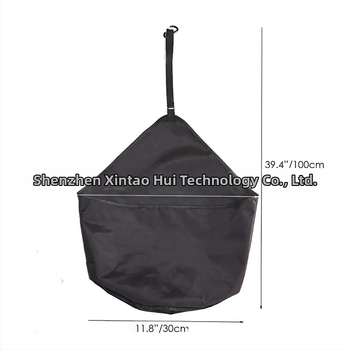 Висяща стойка за кофи за ремарке за коне, чанта за съхранение, висяща кофа за храна за коне, висяща чанта за хранене, 5-галонова кофа за съхранение на коне