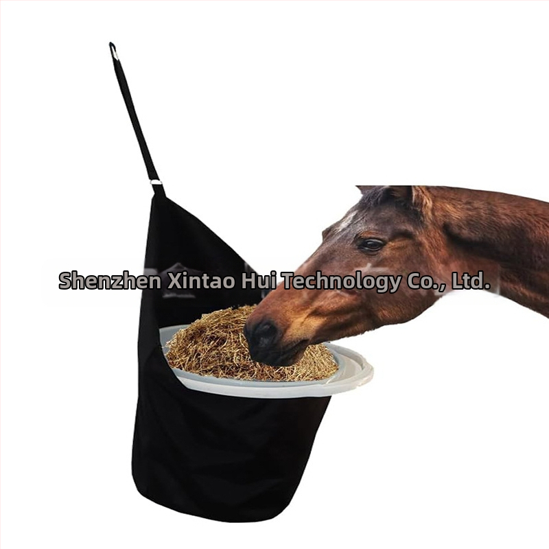 Závesný stojan na vedro pre kone, úložný vak na krmivo pre kone, závesné vedro na kŕmenie, závesné vak na kŕmenie, 5-galónové úložné vedro pre kone
