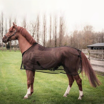 Plasă de haine de cai de vară, plasă respirabilă anti-țânțari, rezistentă la uzură, pentru haine de cai, plasă de nailon în stoc