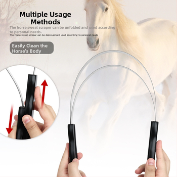 Hobusevarustus sakiline hobuse higikraapimisraud higikraapimisvahend hobuse vee kraapimisvahend sügelusvahend hobuse puhastusvahend higikraapimisvahend hobuse ratsavarustus