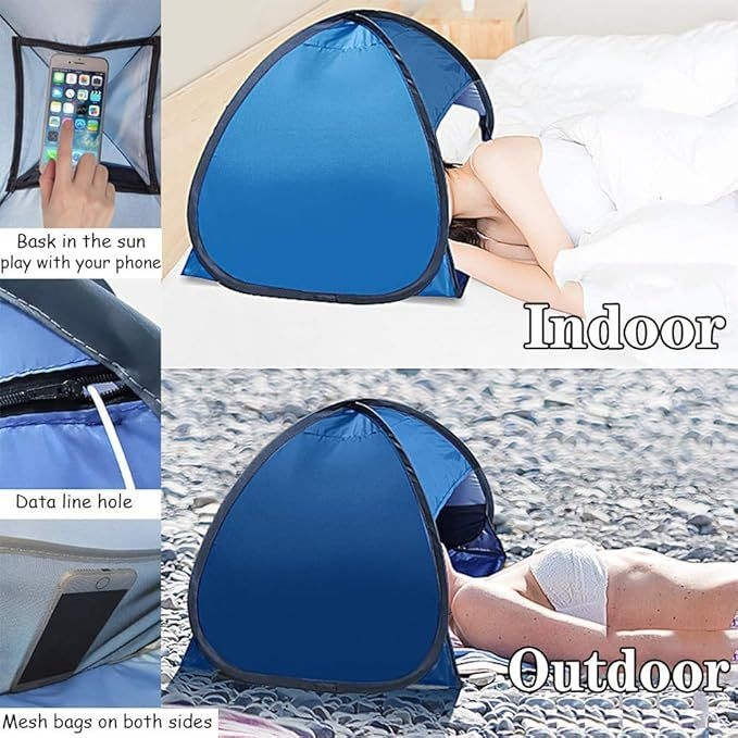 Палатка за кучета Crossborder Explosions Pop-up, налична за вътрешна и външна употреба, гнездо за котки, водоустойчива, дишаща, с качулка, слънцезащитен крем за външна употреба.