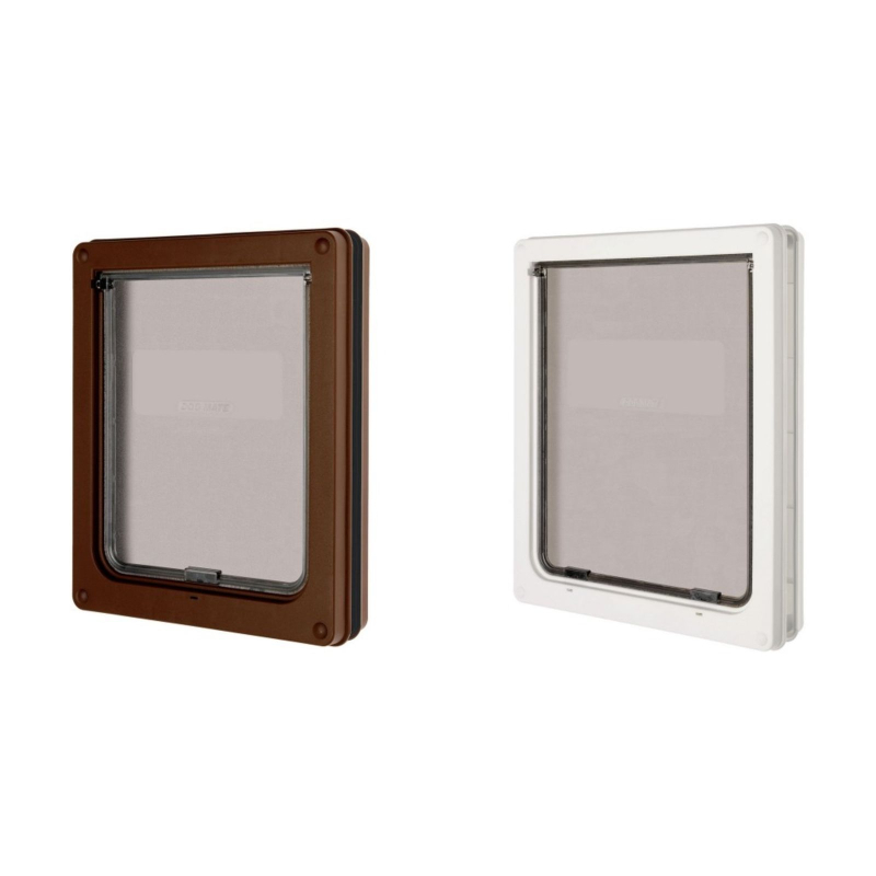 Tehase lemmikloomatarvete kassiuks, kassihoidja, koerauks, kontrollitud juurdepääsu suund, valge, must, pruun lemmikloomauks