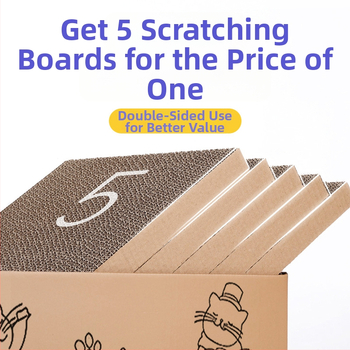 Határokon átnyúló forró rajzfilmminta táncoló macska hullámpapír macska kaparódeszka karom csiszoló tárgy környezetvédelem macska enyhíti fülledt és dörzsöli a haját játszik