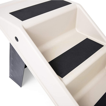 Сгъваеми стъпала за домашни любимци, неплъзгащи се, за котки и кучета, нагоре и надолу, стълба за легло, страничен диван, прозорец, сгъваема пластмасова стълба