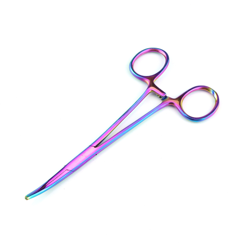 12,5 см/14 см цветни хемостатични щипци, високотемпературна обработка, стерилизация, прав лакът, по избор, щипци за ушни косми, многоцветни по избор