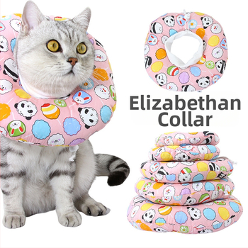 Mačka Elizabeth Ring Pokrivalo za glavu Mekani prsten za vrat sramota Protiv ugriza Postoperativni Protiv lizanja Vodootporni Kirurški pribor za sterilizaciju