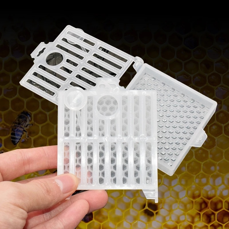 Colivie de albine multifuncțională din plastic, cușcă de albine, control al regelui, cușcă de albine, instrumente speciale de apicultura, export