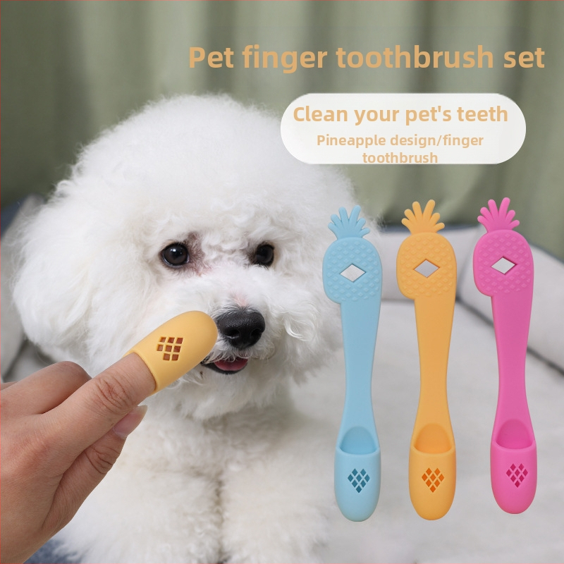 Διασυνοριακή οδοντόβουρτσα για κατοικίδια, στοματικό καθαρισμό δακτύλων για γάτες, οδοντόβουρτσα για γάτες, σετ δακτύλων για σκύλους, οδοντόβουρτσα για σκύλους, είδη χονδρικής για κατοικίδια