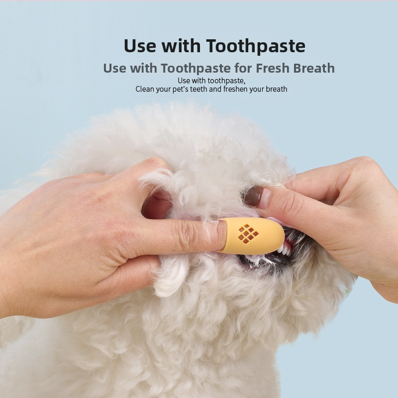 Трансгранична четка за зъби за домашни любимци, почистване на устната кухина за котки, пръсти, четка за зъби за котки, комплект пръсти за кучета, четка за зъби за кучета, домашни любимци на едро