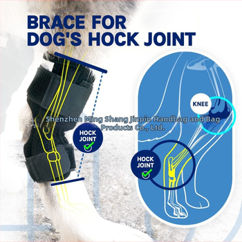 Προστατευτικό κάλυμμα ποδιών για κατοικίδια για μετεγχειρητικό τραυματισμό στο πόδι, υποστήριξη εξάρθρωσης γόνατος σκύλου για υποστήριξη γονάτου σκύλου