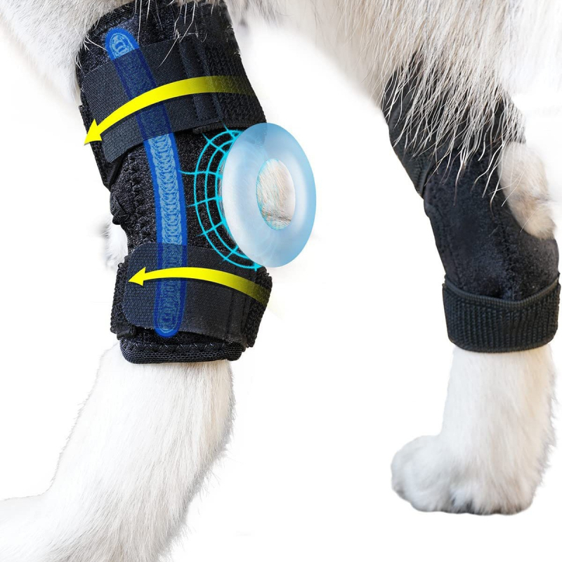 Zaštitna oprema za kućne ljubimce, zaštitna navlaka za noge za postoperativnu ozljedu noge, potpora za iščašenje koljenskog zgloba psa za potporu za koljeno psa