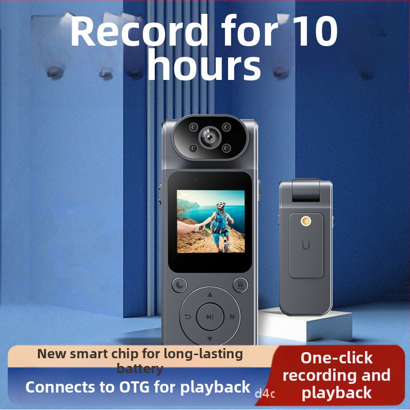 Εργοστασιακή άμεση κάμερα οδήγησης L19 με κλιπ 4K HD νυχτερινή όραση, συσκευή εγγραφής συνεδρίων WiFi, βιντεοκάμερα