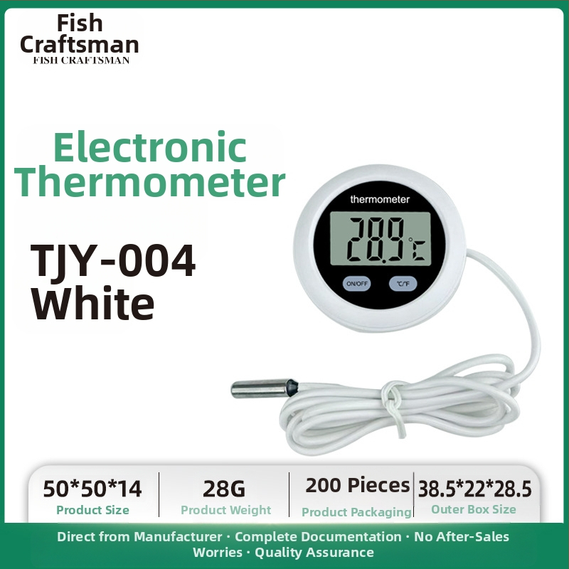 Akvariumo vandens temperatūros matuoklis, akvariumo žuvų bako termometras, LED mini elektroninis skaitmeninis termometras, tarpvalstybinis naujas termometras