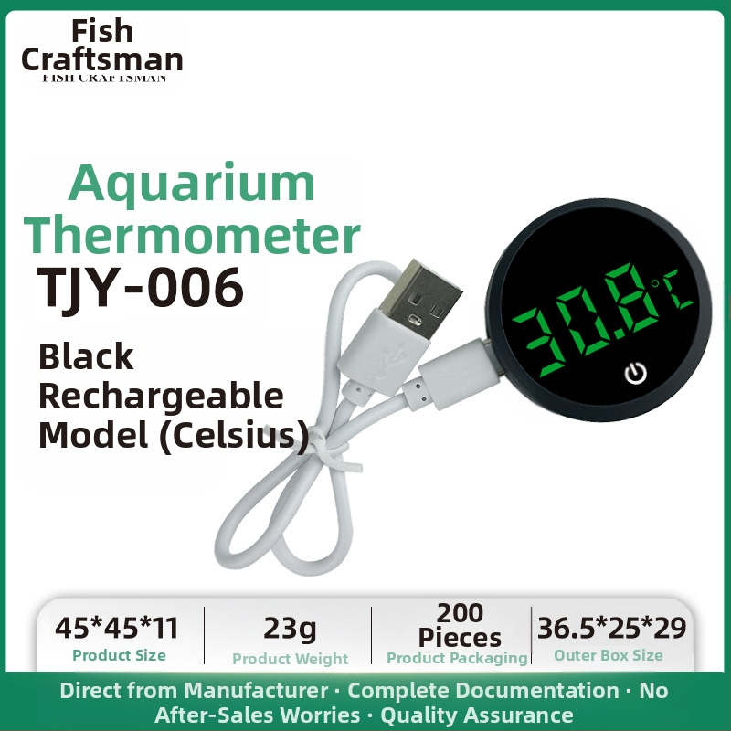 Akvariumo vandens temperatūros matuoklis, akvariumo žuvų bako termometras, LED mini elektroninis skaitmeninis termometras, tarpvalstybinis naujas termometras