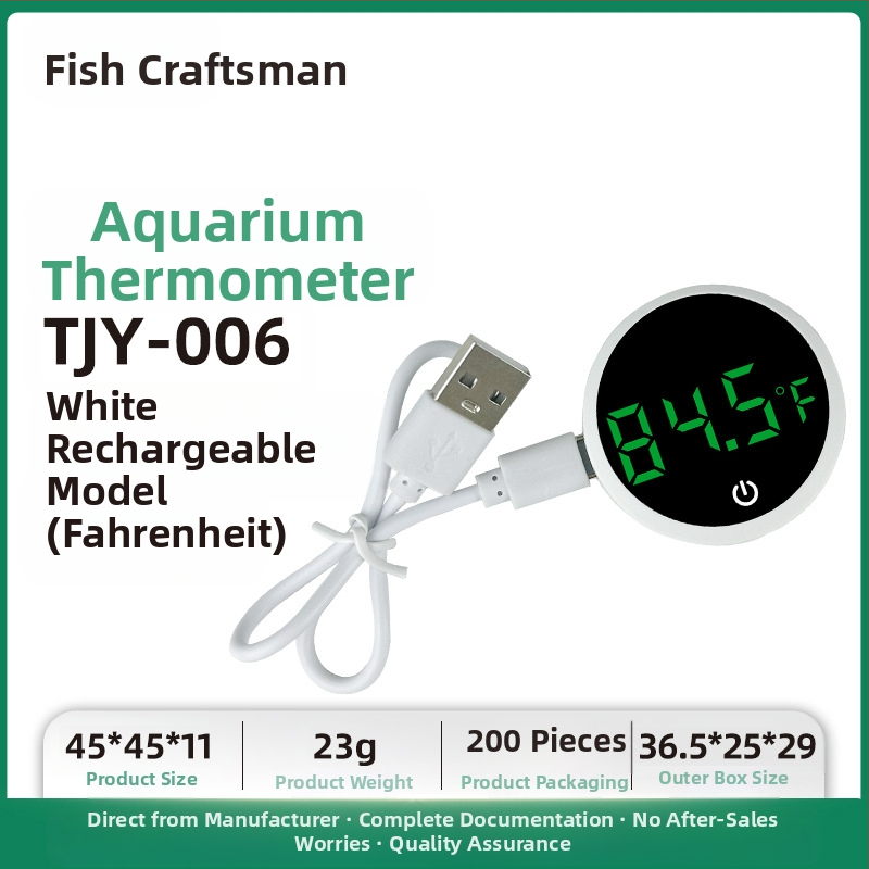 Akvariumo vandens temperatūros matuoklis, akvariumo žuvų bako termometras, LED mini elektroninis skaitmeninis termometras, tarpvalstybinis naujas termometras
