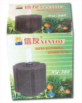 Hulgimüük Xinyou filtri veehaldja veehaldja akvaariumi kalapaagi filtri biokeemiline filter gaasivastane imemisprügi