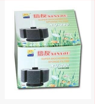 Hulgimüük Xinyou filtri veehaldja veehaldja akvaariumi kalapaagi filtri biokeemiline filter gaasivastane imemisprügi