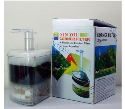 Hulgimüük Xinyou filtri veehaldja veehaldja akvaariumi kalapaagi filtri biokeemiline filter gaasivastane imemisprügi