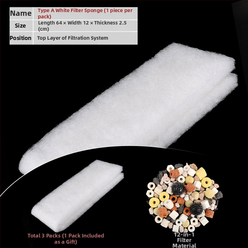 Žuvų akvariumo filtro medvilnė, didelio tankio juoda, sutirštinta biocheminė medvilnė, vandens valymo rotango medvilnė, vėžlių akvariumo filtro medžiaga, filtro kempinė