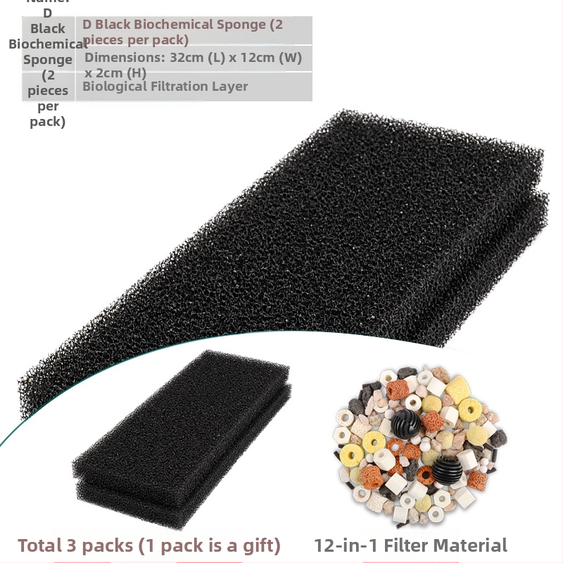 Žuvų akvariumo filtro medvilnė, didelio tankio juoda, sutirštinta biocheminė medvilnė, vandens valymo rotango medvilnė, vėžlių akvariumo filtro medžiaga, filtro kempinė