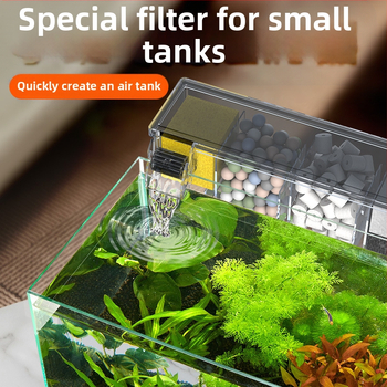 Akvariumo filtras, mažas išorinis krioklys, prie sienos tvirtinamas vėžlių filtras, mažas trijų viename filtras, tylus vandens siurblys, vandens valymo cirkuliacinis siurblys