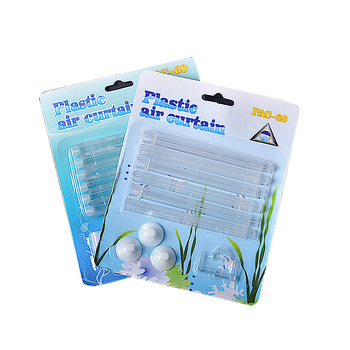 Akvariumo burbulas su deguonies gazuotu oro baru, burbulinės žarnos išleidimo anga, vandens siurblio priedai