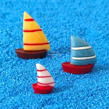 Микро пейзаж, мини лодка Jiangnan, рибарска лодка, занаятчийска лодка, океански аквариум, акваскейп, смола, „направи си сам“ декоративни орнаменти
