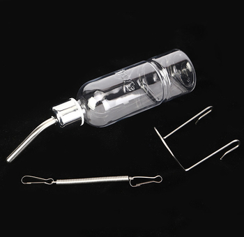 Κουτάβι για κατοικίδια από ανοξείδωτο ατσάλι, ποτίστρα, Totoro, χάμστερ, κουνέλι, κρεμαστή αυτόματη ποτίστρα, μπάλα, σκύλος