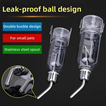 Pojilica od nehrđajućeg čelika za štene, hrčka, zeca, viseća automatska loptica za napajanje, čajnik za psa