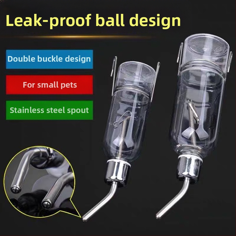 Pojilica od nehrđajućeg čelika za štene, hrčka, zeca, viseća automatska loptica za napajanje, čajnik za psa