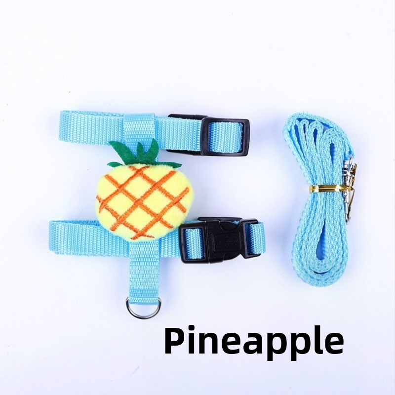 Въже за теглене на заек, сладко I-образно котешко заекско гърди гръб домашен любимец теглещо въже за ходене на заек на склад на едро