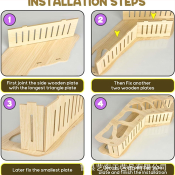 Ξύλινη σκάλα για χάμστερ, αποφυγή σκαλοπατιών, σπίτι με σήραγγα, χρυσή αρκούδα, παιχνίδι αναρρίχησης, αψίδα, γέφυρα σημύδας, τρύπα δέντρου, προϊόντα τοπίου