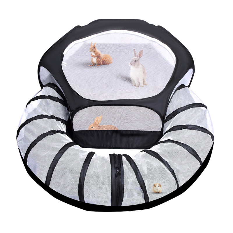 Нова сгъваема преносима ограда за домашни любимци от Amazon, игра на открито, пълзяща палатка за малки животни