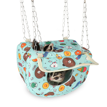 Xiaoxiaojia τσάντα μελιού βαμβακερή φωλιά χάμστερ λουλούδι κλαδί ποντίκι αιώρα καλοκαιρινό ινδικό χοιρίδιο ύπνος φωλιά σκίουρος παπαγάλος κρεμαστή φωλιά Totoro