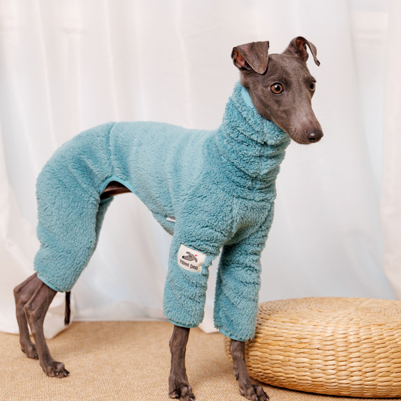 TIGERDOG Ιταλικό λαγωνικό Μικρό σκυλί Μικρό σκυλί Berlington Wellbit με επένδυση fleece Χοντρό χειμερινό τετράποδο ρούχο